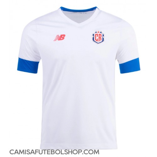 Camisa de time de futebol Costa Rica Replicas 2º Equipamento Mundo 2022 Manga Curta